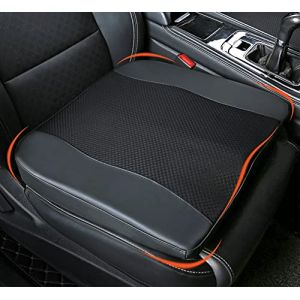 Lofty Aim Coussin Voiture, Assise Ergonomique pour Siège Auto, Rehausseur De Siège Conducteur, Coussin Siège Auto pour Chaise De Bureau, Fauteuil Roulant - Noir (Lofty Aim Store fr, neuf)