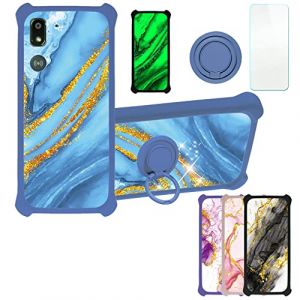 Aroepurt Coque pour Doro 8050 Coque Compatible avec Doro 8050 Coque &Eacute;tui [avec Tremp&eacute; 9H Protection D'&eacute;cran] Case Support de Bague PC + Silicone JSL-LDL (Huayijie-eu, neuf)