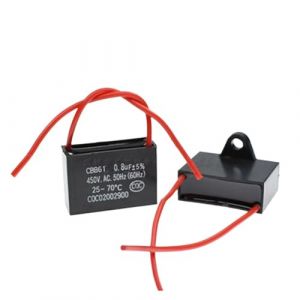 450V 0.8uF 1uF 1.2uF 1.5uF 1.8uF 2uF 2.2uF 2.5uF 2.8uF 3uF 3.5uF 4uF 4.5uF 5uF 6uF 8uF 10uF CBB61 Condensateur de ventilateur de d&eacute;marrage et de fonctionnement du moteur (Size : 1pcs 1.8uF 450V) (hefeihezaiyudianzishangwuyouxi, neuf)