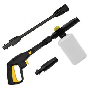 Xynovia Kit de pistolet de rechange pour nettoyeur haute pression Karcher, pistolet &agrave; g&acirc;chette &agrave; connexion rapide avec lance d'extension, buse r&eacute;glable et mousse neige pour mod&egrave;les Karcher K2 K3 K4 K5 (Xynovia, neuf)