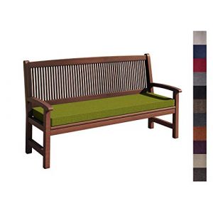 sunnypillow Coussin pour Banc de Jardin 100 x 40 x 5 cm plusieures Tailles et Couleurs à Choisir Assise Confortable pour Banc de terrasse/Balcon/Banquette/Galette de Chaise Vert Limone (Mcsammler, neuf)