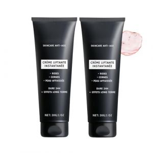 Crème lifting instantanée anti-rides, effet immédiat contre les rides, crème anti-rides, crème liftante, crème raffermissante pour le visage avec effet immédiat, réduit les rides, les poches sous les (tiurs 55ET, neuf)