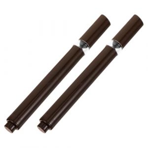 ULTECHNOVO Stylo &agrave; L&egrave;vres et Huile pour Ongles 2 Ml Lot de 2 Stylo &agrave; Pression avec Fen&ecirc;tre Semi-Transparente Applicateur Pinceau Flacon Rechargeable pour Gloss L&egrave;vres et Huile Cuticules (Chad Bi, neuf)