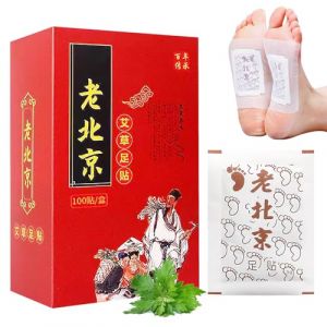 Patch Detox Pieds, 100 Patch Pied Detox Ingr&eacute;dients Naturels, Detox Foot Patches pour un Effet de Nettoyage Profond et un Meilleur Sommeil (MOTTIA FACING LIMITED, neuf)