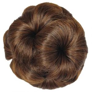 Chignon chignon chignon &agrave; clipser fleur perruque pour femme avec aspect naturel clip solide pour occasion formelle coiffure (DUxiany, neuf)