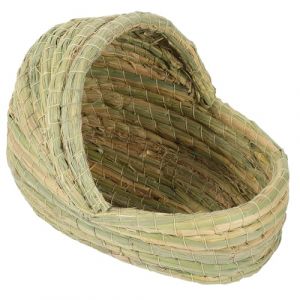 HOLIDYOYO Nid Tissé pour Poules Naturel Maison Élevage pour Petits Animaux Abri Confortable et Facile à Nettoyer pour Ponte et Repos (Pinizi, neuf)