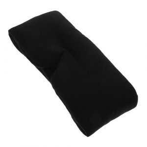 Beaupretty 1 Pc Masque de sommeil Correctif les yeux bandés masque gel pour les yeux cache-oeil œil patch yeux bandeau yeux Cache-yeux cache yeux visière endormie sieste bandeau coton Black (lorianca, neuf)