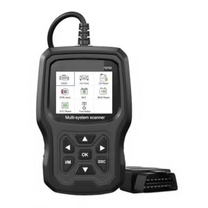 Scanner Automobile, OBD2 Scanner Lecteur de code système complet OBD 2 avec moteur ABS SRS EPB/accélérateur Réinitialisation de l'huile Outil de diagnostic de voiture (dianjiaxiyu, neuf)