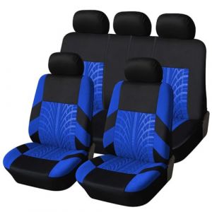YUEDAM Housses De SièGe De Voiture pour Peugeot 208 (2015-2020) Peugeot 208 (2015-2020), Respirant Couverture Couvre Sieges Antidérapant Protecteurs de Siège Interieur Accessoire,E/Blue (AnnyMonth Genuine mall, neuf)