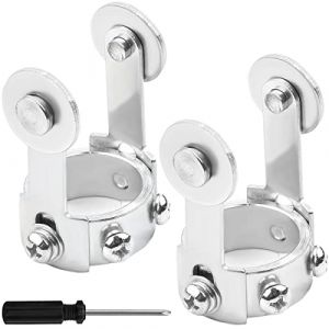 EATBALE D&eacute;coupe au Plasma PT-31 LG-40 Support d'entretoise de Roue de Guidage &agrave; Rouleaux pour Torche de d&eacute;coupe Plasma CUT40 CUT50D LGK40 LG40, Roue de Guidage &agrave; Rouleaux de Torche (Lot de 2) (EATBALE, neuf)