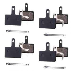 4 paires de plaquettes de frein &agrave; disque ressort pour TRP Tektro Shimano Deore M575 M525 M515 T615 T675 M505 M495 M486 M485 M475 M465 M447 M446 M445 M416 M415 M395 M375 (semi-m&eacute;tallique) S-11 4Blacdk (OuiouiMarke(Livraison express &agrave; partir de 5 euros), ne