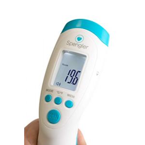 SPENGLER Tempo Easy, Thermom&egrave;tre Frontal Infrarouge pour Prise de Temp&eacute;rature Rapide et Fiable, Ultra-Pr&eacute;cis, Polyvalent, Performant (Bleu) (BIOSAMPLE, neuf)