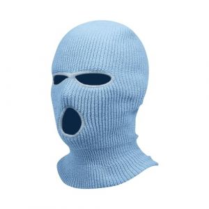 Cagoule Hiver Mode Balaclava Tricot&eacute; Int&eacute;gral 3 Trous Homme Chapeau Tricot&eacute; Femme Hiver V&eacute;lo Ski Cagoule Unisexe Sports (VJOAIDJOI, neuf)