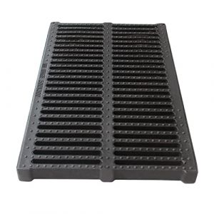 Grille &eacute;vacuation eau pluviale pour caniveau de drainage terrasse grille passerelle caniveau pluie goutti&egrave;re ext&eacute;rieur (500x200x40mm 4T maximum) (Xuzhou Dawa Material Trade Co.,Ltd, neuf)
