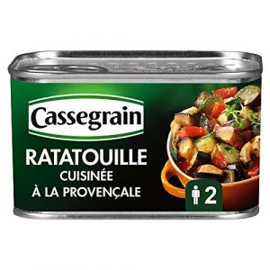 CASSEGRAIN - Ratatouille Cuisin &Agrave; La Prov &Agrave; L'Huile D'Olive Vierge-Extra 2% 380G - Lot De 2 - meilleure offre (A TA PORTE, neuf)