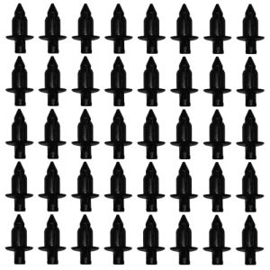 Amazleer Rivet Plastique, Clips de Fixation pour Voiture, 40 Pcs Clips de Retenue Carrosserie pour Yamaha/Suzuki/Kawasaki/Forza, Clip de Car&eacute;nage en Plastique Trou de 6mm (40) (yichen777, neuf)