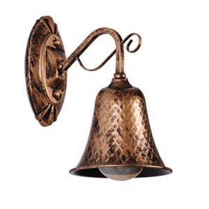 AIRTWESD Vintage Industriel Applique Murale en Métal E27 Lampe Rétro Appliques Murale Chevet Lampe (sans ampoule) (AIRTWESD-fr, neuf)