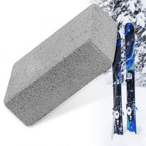 Riisoyu Pierre Gommeuse Snowboard, Pierre Abrasive Caoutchouc Gommeux Pierres R&eacute;glage Ski Pierre Ski Snowboard Gomme Abrasive Edge Grinding Pierre Bloc Meulage Bord pour Enlever Les Bavures (yuanbotutech, neuf)