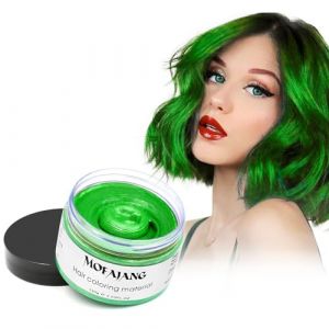 Coloration Temporaire Cheveux, 4.23 oz Coloration Cheveux Femme Homme, Cire Colorante Temporaire Pour Cheveux Facile À Laver Et À Changer De Couleur, Convient Pour Cosplay Halloween (SOVONCARE Official FR, neuf)