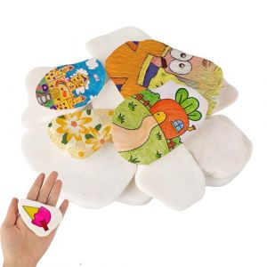 Lot de 12 Pierres Plates à Peindre, Galets Blancs Plats à Peindre, 3-8cm Galets Blancs, Pierres Décoratives Plats et Lisses, Grands Cailloux Lisses, pour Rivière, Plage, Artisanat, Décoration (VIQIHEOE Store, neuf)