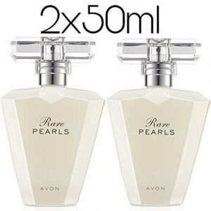 Avon Lot de 2 flacons de 50 ml de parfum avec perles rares (MaxSaleLTD, neuf)