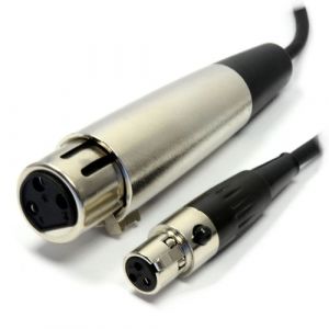 3 Broches Femelle Femelle XLR vers 3 Femelle Femelle Mini XLR câble 1,5 m [1.5 mètre] (kenable ltd, neuf)