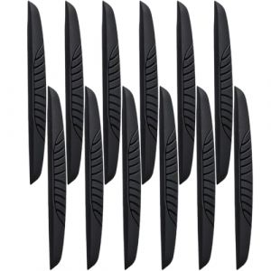 12 Pièces Protection Portiere Voiture Angle Porte Protéger Autocollant Bande de Protection des Bords Autocollant, Voiture Bandes Anti Collision, Protection du Bord D'automobile Rétroviseur (CAI  CHENGGUO DE DIAN, neuf)