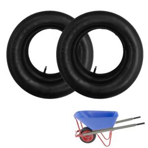 3.50-8 Chambre &Agrave; Air Pneu, 2 Pi&egrave;ces Chambres &Agrave; Air De Rechange, Pneu De Chambre &Agrave; Air, Chambre &Agrave; Air De Rechange pour Roue Pneumatique pour Diable, Chariot &Agrave; Main, Chariot De Jardin (UP LII, neuf)