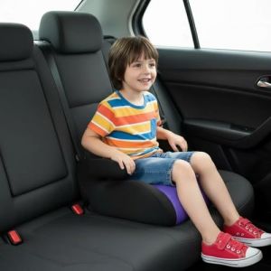 Boboeitody Coussin de si&egrave;ge Gonflable pour Enfants,Coussin de si&egrave;ge de Voyage, Coussins de Pression pour si&egrave;ge de Voiture, Coussin Gonflable pour la Conduite Accessoires de Voiture Les Voyages (NEWLOVE, neuf)