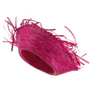 LIFKOME Chapeau De Plage Style Hawaïen Pour Adultes Solaire Chapeau Décoratif Mexicain Ajustable Pour Activités Plein Air (Lmposing, neuf)