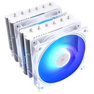 Thermalright Peerless Assassin 120 SE ARGB White V3 Refroidisseur de processeur, 6 caloducs AGHP, vitesse 2000 tr/min, Ryzen AM5/AM4, Intel LGA 1700/1851/115X, refroidissement par dissipateur (THERMALRIGHT.EUR, neuf)