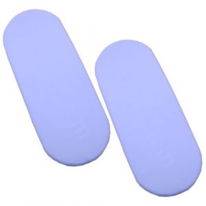 BabyPrem b&eacute;b&eacute; Mo&iuml;se Bassinet Paquet de Deux draps Housse en Coton 77 x 38cm Bleu (Babyprem, neuf)