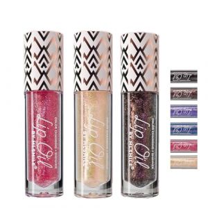 Miss Lady Diamond Black, Black Glitter Lip Gloss, Glitter Liquid Color Changing Lipsticks, Long Lasting Moisturizing Non-Sticky, Fresh Texture Lip Oil (3pcs-3) (shuaikang123, neuf)