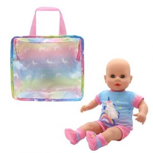 Neuytiky Porte bébé Poupée,Sac à Dos Porte-bébé,Accessoire pour poupée,Pochette de Rangement pour vêtements de poupée (SIA THE REAL OUTLET, neuf)