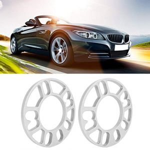 Jadeshay Entretoises de Roue 10mm entretoises de Roue en Alliage d'aluminium Cales universelles pour Roue à Goujon 4/5 2 pièces (jadeshay, neuf)