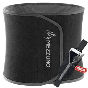 mezzuno - Ceinture de Sudation Homme et Femme Amincissante · Ceinture Ventre Plat Homme · Effet Sauna · Ceinture Abdominale en Néoprène Ajustable sans Latex · Noir S-M (mezzuno, neuf)