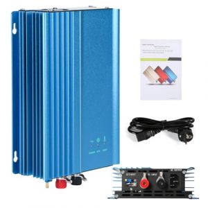 Jadeshay 500W Onduleur Solaire Connecté au Réseau Micro Onduleur Réglable 24V AC220V Sortie MPPT Grid Tie Inverter pour Panneaux Solaires, Puissance de Sortie Réglable 30W-250W (jadeshay, neuf)