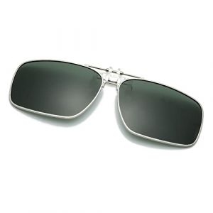 Long Keeper Clip Lunettes de Soleil Polaris&eacute;es, Clip Solaire pour Lunettes de Vue, Clipsable Sur Lunette de Soleil Polarisante pour Femme Homme (LongKeeper, neuf)