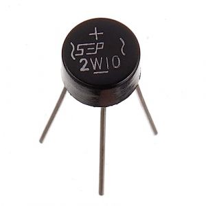 BOJACK 2W10 2 A 1000 V Diodes Redresseurs en Pont Axial 2W10 2 ampères 1000 Volts Diodes de Silicium Electroniques Full Wave (Pack de 30 pièces) (BOJACK, neuf)