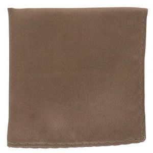 cravateSlim Pochette Costume Taupe - Mouchoir de Poche Homme Taupe - Accessoire Carré Poche de Veste - Mariage, Cérémonie (cravateSlim FR, neuf)