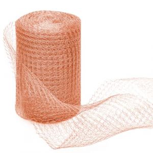 OFFCUP Maille de Cuivre, Filet Cuivre Anti limace 12.7cm*3m, Filet Anti Limaces et Escargots, Grillage Anti Rongeur, Barriere Anti Limaces et Escargots pour Protection du Jardin (BEST-SELLER5, neuf)