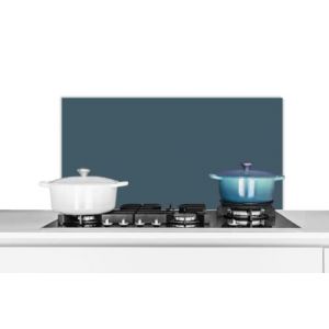 Credence Oceana - Couleurs - Palette Fond de hotte 90x45 cm Credence aluminium Plaque inox de cuisine (WallCircle, neuf)