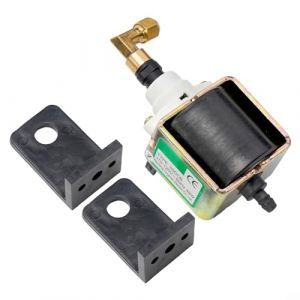 Pompe à huile 55DCB pour machine à brouillard | 48 W haute efficacité débit 350-400 ml/min | Pompe à fumée en fonte pour machines de 2000 W-3000 W | ≥ 1,5 MPA (220 V) et ≥ 1,2 MPA (120 V) (rouge) (110 (Wonderfulgarden, neuf)