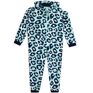 Harry Bear Pyjama Combinaison Animaux | Surpyjama Fille | Combinaison Pyjama Enfant | Combinaison Polaire Enfant | Bleu 12-13 Ans (Character FR, neuf)