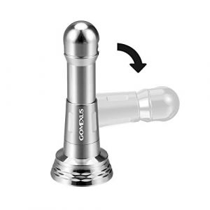 GOMEXUS Reel Stand Béquille Pliable pour Shimano Stradic FK 1000-4000 Daiwa 06 09 12 15 Emeraldas Latéral de Protection de Moulinet Spinning Métal 48mm (Gomexus Europe, neuf)