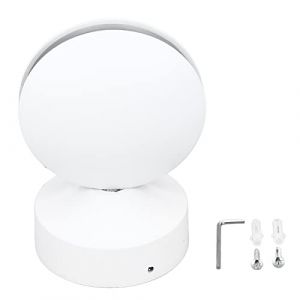 OUKENS Applique Murale, Applique Murale LED en Aluminium Blanc 10W, Applique Murale d'Eclairage à 360 Degrés pour Patio Cuisine Salle de Bain AC85‑265V(lumière Blanche) (Zearte, neuf)