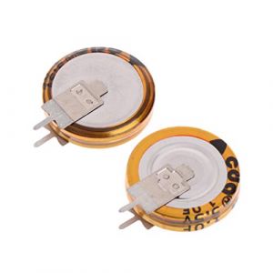 Yinuiousory Lot de 2 super condensateurs universels 1,0F 5,5 V type V Condensateur moteur Condensateur de démarrage (KY-BORED, neuf)