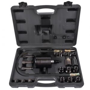 Bisenya 21 pi&egrave;ces Extracteur d'injecteur pneumatique pour injecteurs Diesel, Ensemble D'outils &agrave; Rampe Commune CDI Ensemble D'extracteur D'Injecteur (JYT-TOP-STORE, neuf)