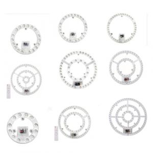 xyunluk Panneau LED Rond &agrave; LED, Module de plafonniers, Panneau &agrave; intensit&eacute; Variable, Remplacement 220V, Lampe Circulaire, Ventilateur de Plafond, Fixation magn&eacute;tique(4.7in White Light 12W) (YFcaiheng, neuf)