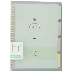 SUPERTOOL Carnet de Notes de Projet, Cahier A5 &agrave; Feuilles Mobiles avec Intercalaires pour &Eacute;tudiants et Bureau (Vert) (Tool-Supermart, neuf)